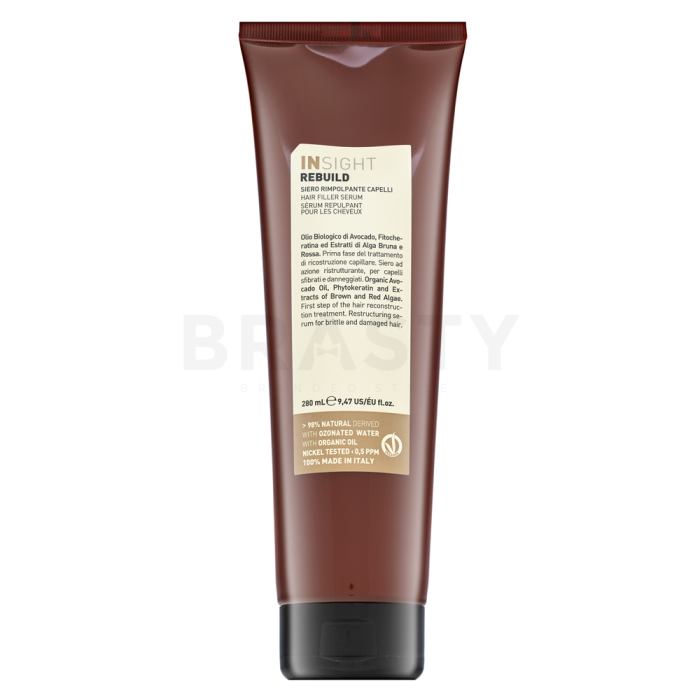 Insight Rebuild Hair Filler Serum Herstellende Serum om de haarvezel te versterken 280 ml