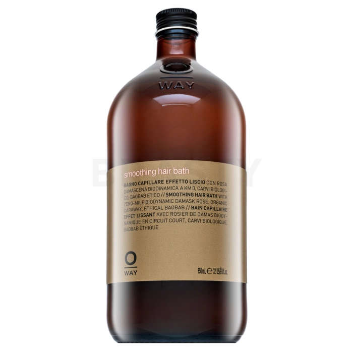OWAY Smoothing Hair Bath uhladzujúci šampón pre hrubé a nepoddajné vlasy 950 ml