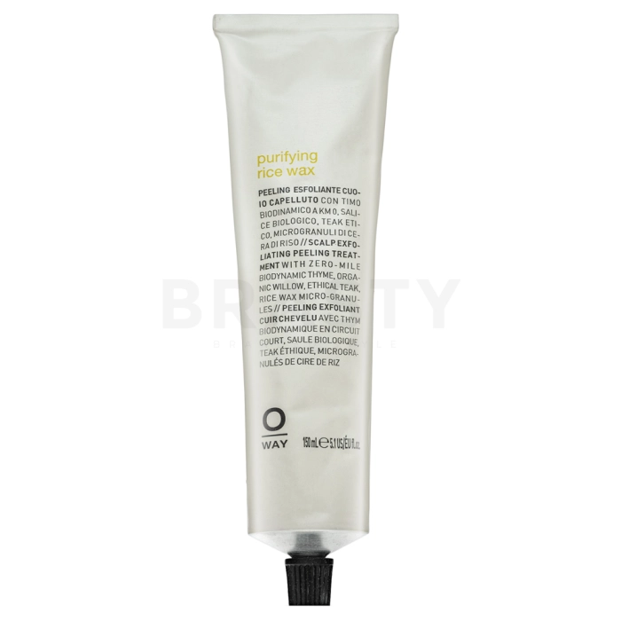 OWAY Purifying Rice Wax vlasový peeling proti lupinám 150 ml