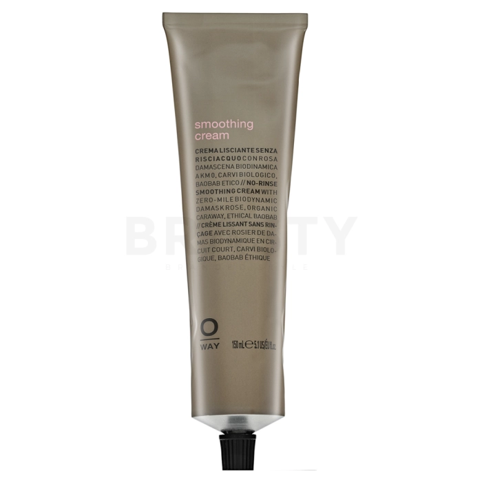 OWAY Smoothing Cream gladmakende crème voor stug en weerbarstig haar 150 ml