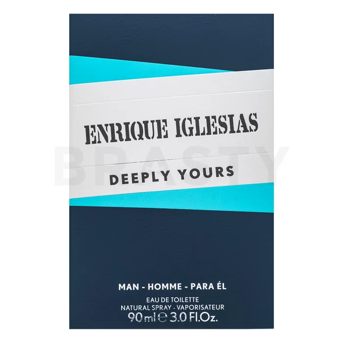Enrique Iglesias Deeply Yours Man Eau de Toilette for men 90 ml