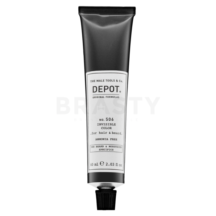 Depot No. 506 Invisible Color semi-permanentní barva na vlasy i vousy Natural Steel 60 ml