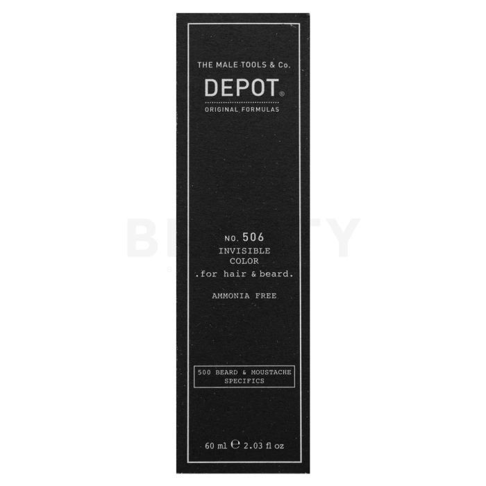 Depot No. 506 Invisible Color semi-permanentní barva na vlasy i vousy Natural Titanium 60 ml