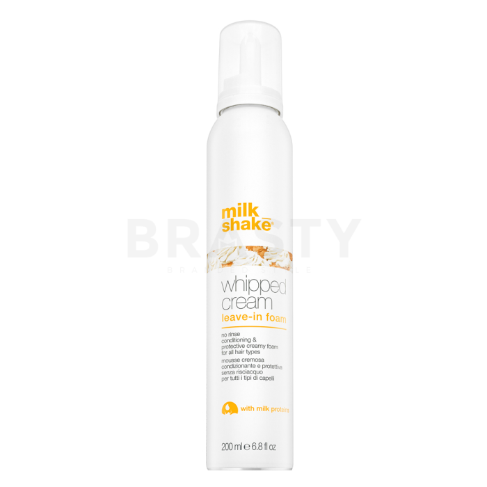 Milk_Shake Whipped Cream Leave-In Foam ošetřující pěna pro všechny typy vlasů 200 ml
