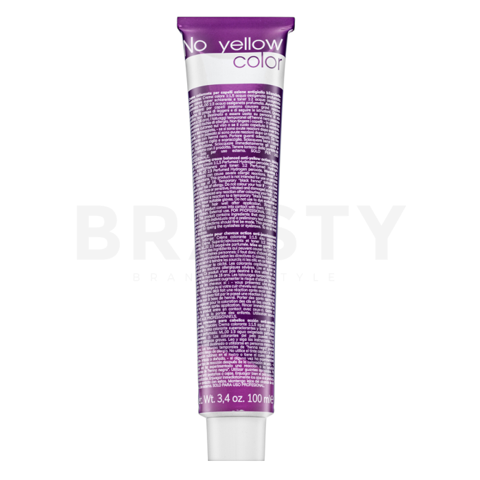 Fanola No Yellow Color Colouring Cream profesionálna permanentná farba na vlasy 9 Ice 100 ml