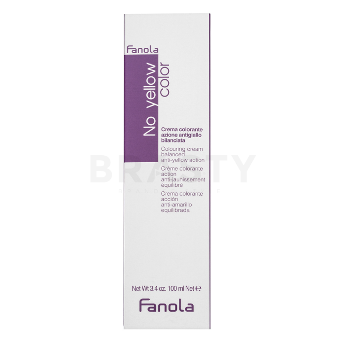 Fanola No Yellow Toner Colouring Cream profesionalna trajna boja za kosu Rose 100 ml