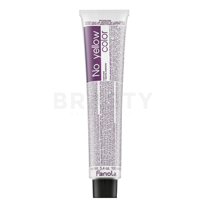 Fanola No Yellow Color Colouring Cream profesionalna trajna boja za kosu Green 100 ml
