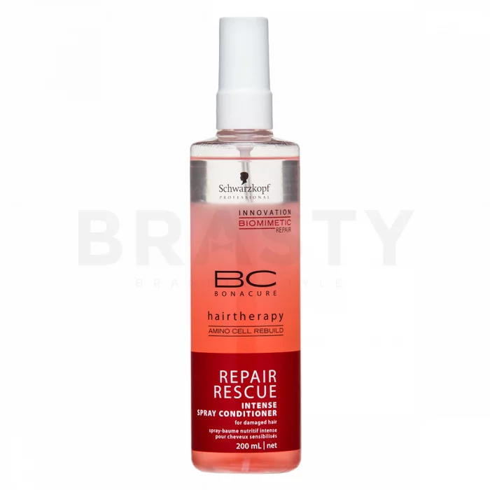 Schwarzkopf Professional BC Bonacure Repair Rescue Intense Spray Conditioner bezoplachový kondicionér pro poškozené vlasy 200 ml