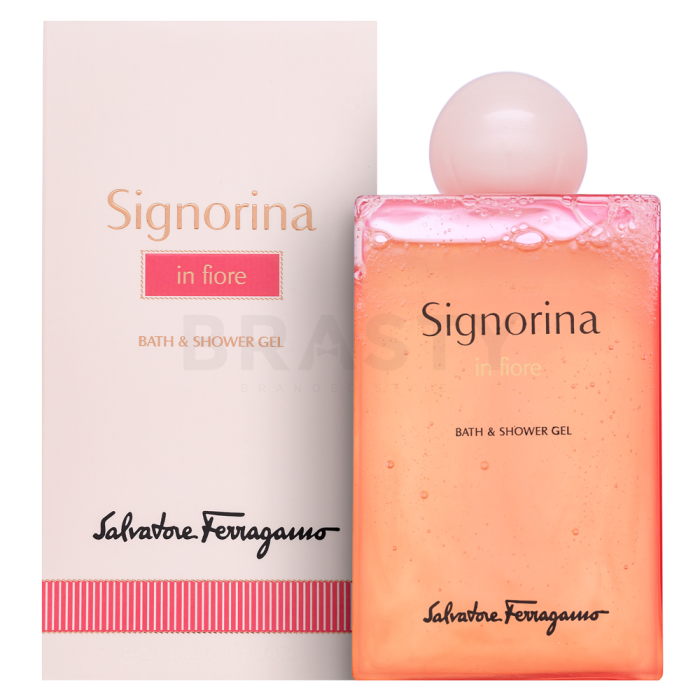 Salvatore Ferragamo Signorina In Fiore sprchový gel pro ženy 200 ml
