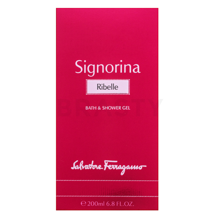 Salvatore Ferragamo Signorina Ribelle sprchový gel pro ženy 200 ml