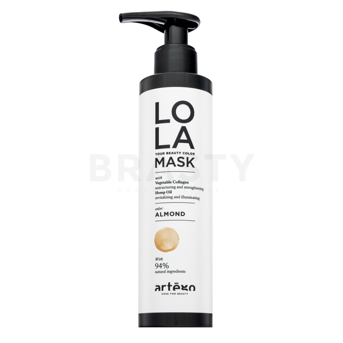 Artègo Lola Your Beauty Colour Mask intenzivní barvicí maska za kosu Almond 200 ml