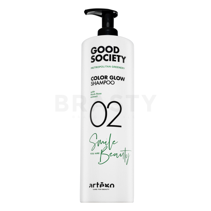 Artègo Good Society 02 Color Glow Shampoo vyživující šampon pro lesk a ochranu barvených vlasů 1000 ml