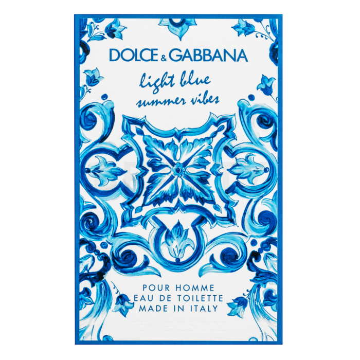 Dolce & Gabbana Light Blue Summer Vibes Pour Homme toaletní voda pro muže 75 ml