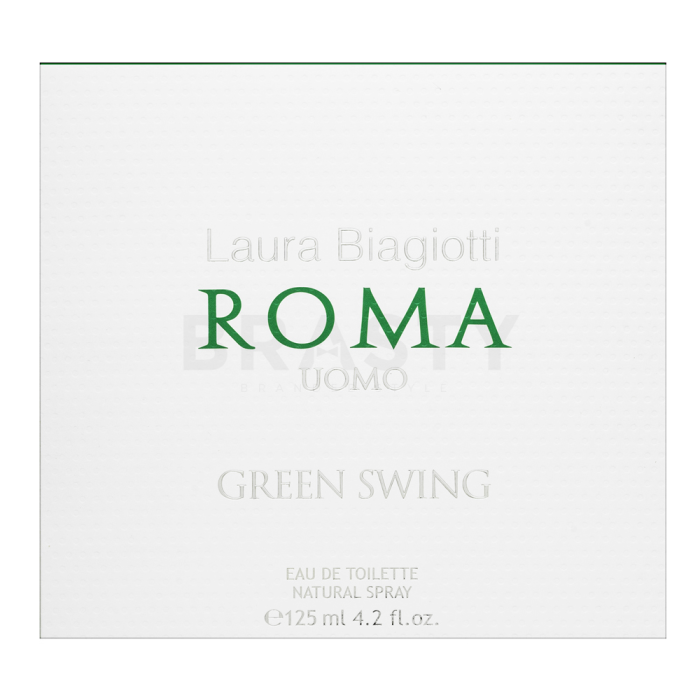 Laura Biagiotti Roma Uomo Green Swing woda toaletowa dla mężczyzn 125 ml