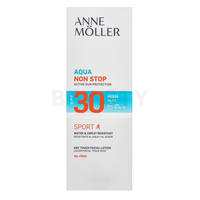Anne Möller Aqua Non Stop mlijeko za sunčanje Dry Touch Facial Lotion SPF 30 75 ml