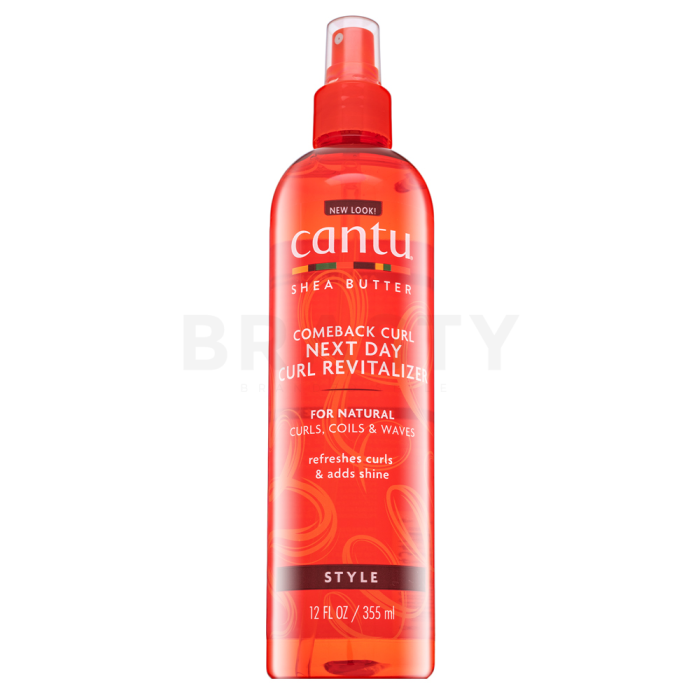 Cantu Shea Butter Comeback Curl Next Day Curl Revitalizer njega kose bez ispiranja za valovitu i kovrčavu kosu 355 ml