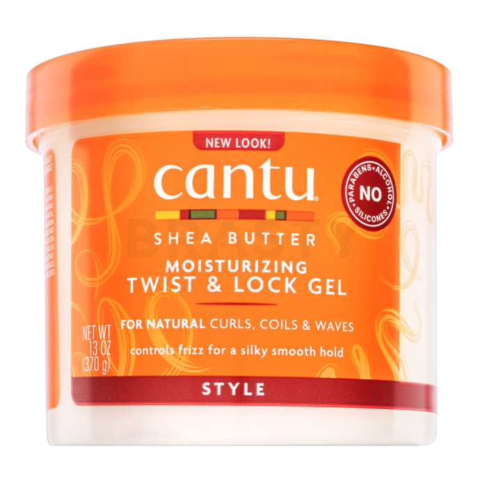 Cantu Shea Butter Moisturizing Twist & Lock Gel hydraterende Gel voor golfdefinitie