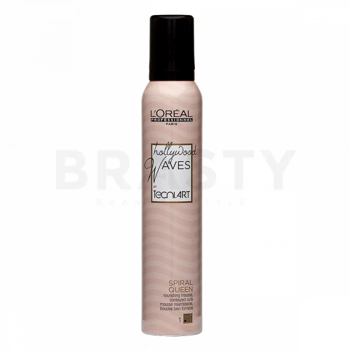 L´Oréal Professionnel Tecni.Art Hollywood Waves Spiral Queen pěna pro vlnité a kudrnaté vlasy 200 ml