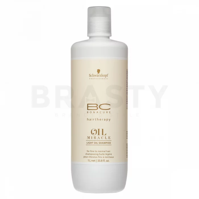Schwarzkopf Professional BC Bonacure Oil Miracle Light Oil Shampoo šampon pro jemné a normální vlasy 1000 ml
