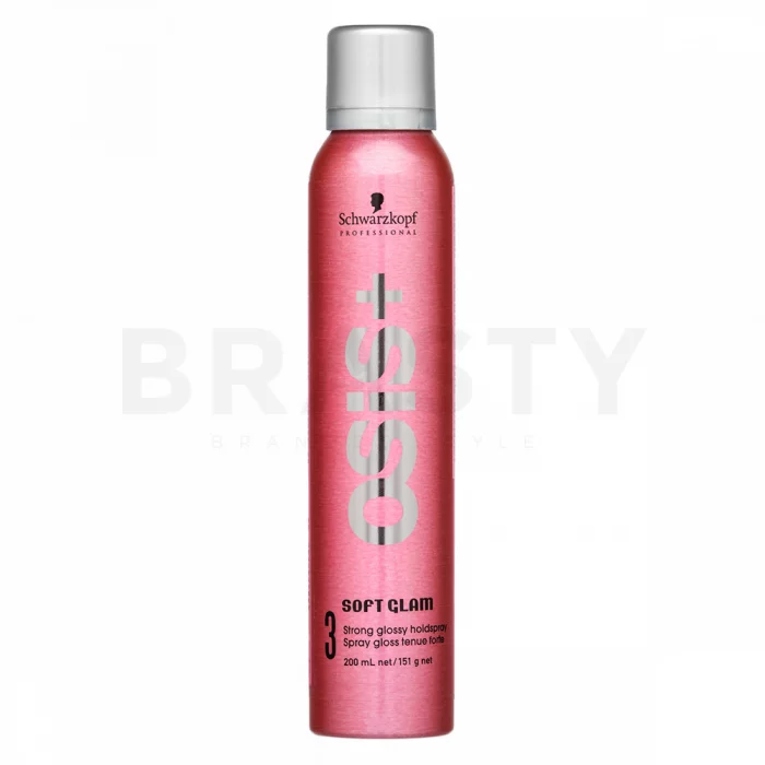 Schwarzkopf Professional Osis+ Soft Glam Strong Glossy Holdspray lak na vlasy 200 ml