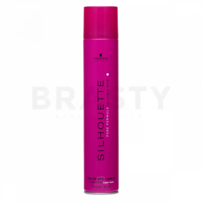 Schwarzkopf Professional Silhouette Color Brilliance Hairspray lak na vlasy pro lesk vlasů 500 ml