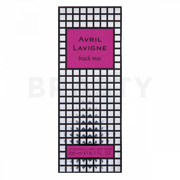 Avril Lavigne Black Star Körpermilch für Damen 200 ml