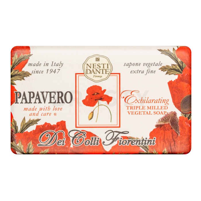 Nesti Dante Dei Colli Fiorentina sapun Triple Milled Vegetal Soap Papavero 250 g