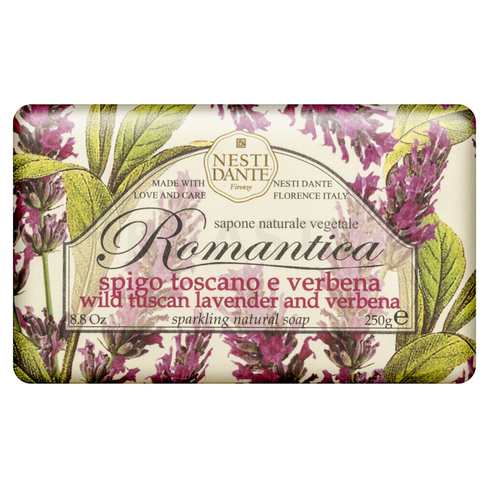 Nesti Dante Romantica sapun Natural Soap Wild Tuscan Lavender & Verbena 250 g
