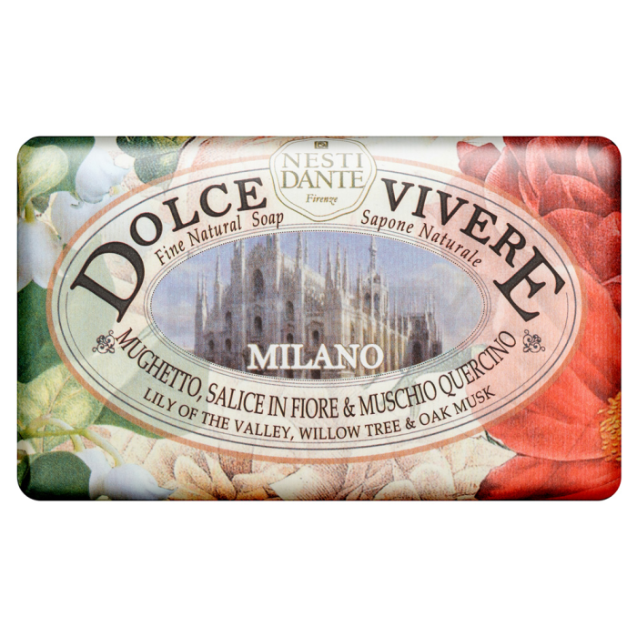 Nesti Dante Dolce Vivere mydlo Fine Natural Soap Milano 250 g