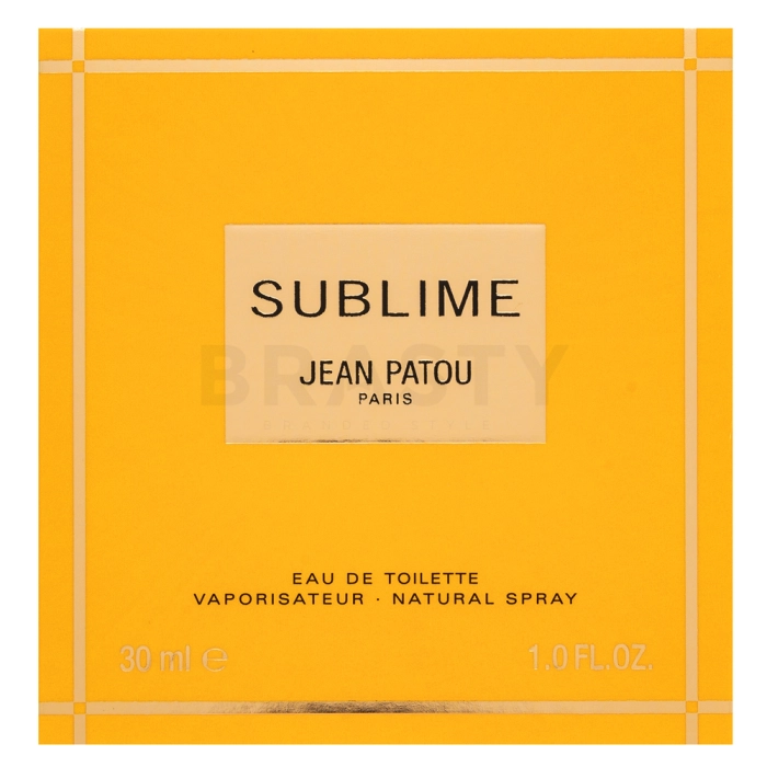 Jean Patou Sublime Eau de Toilette for women 30 ml