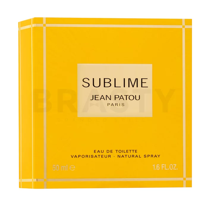 Jean Patou Sublime Eau de Toilette for women 50 ml