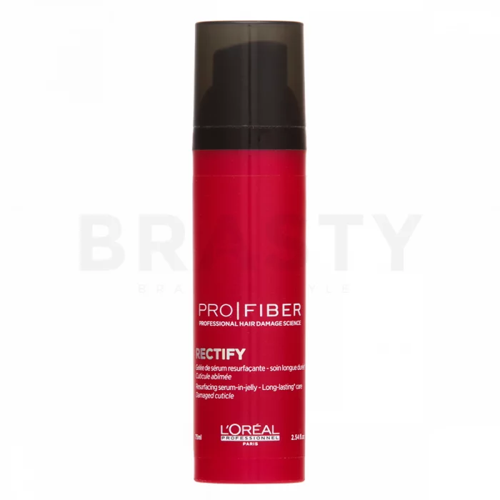 L´Oréal Professionnel Pro Fiber Rectify Resurfacing serum-in-jelly sérum pre poškodené vlasy 75 ml