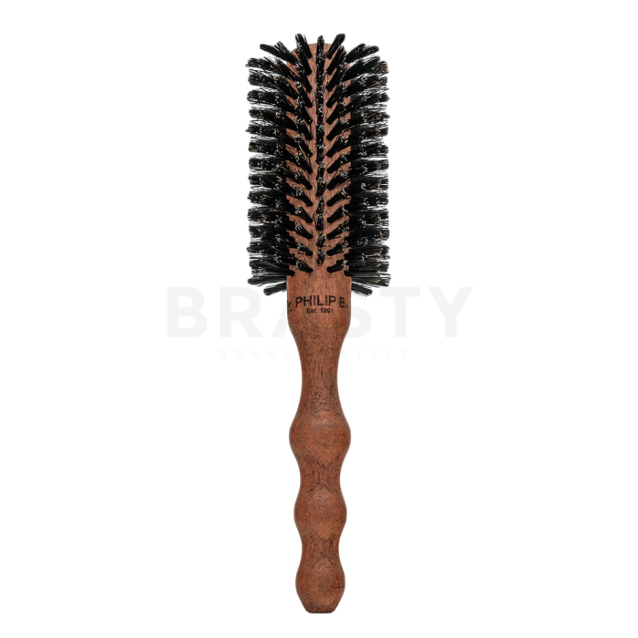 PHILIP B Large Round Hairbrush 65 mm kartáč na vlasy s kančími štětinami