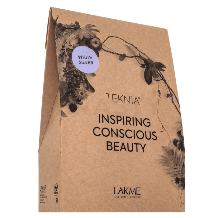 Lakmé Teknia White Silver Pack šampon + maska za platinasto plavu i sijedu kosu 300 ml + 250 ml