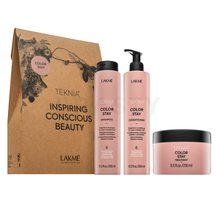 Lakmé Teknia Color Stay Pack set za obojenu kosu 300 ml + 300 ml + 250 ml