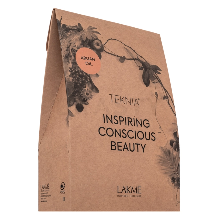 Lakmé Teknia Hair Care Argan Oil Pack Set zur Hydratisierung der Haare 300 ml + 250 ml + 125 ml