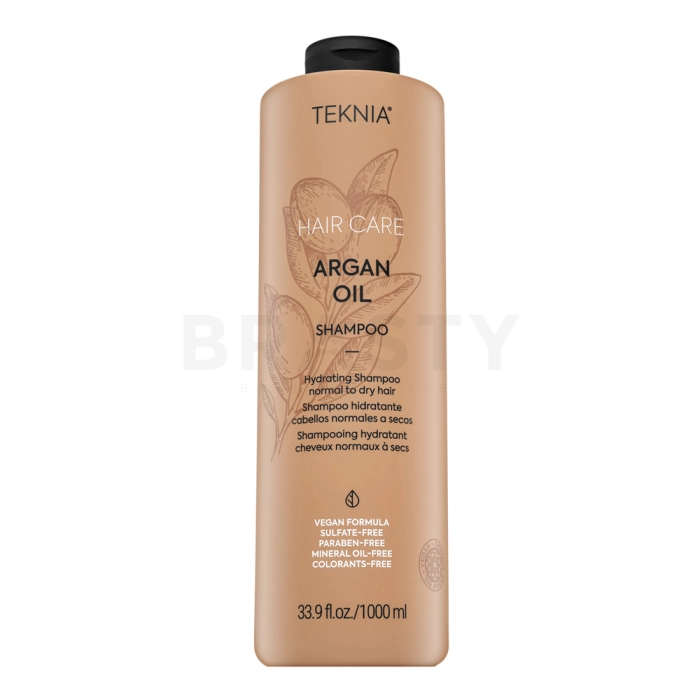 Lakmé Teknia Hair Care Argan Oil Shampoo Pflegeshampoo für alle Haartypen 1000 ml