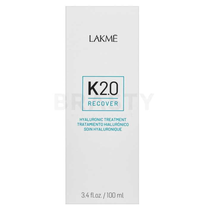 Lakmé K2.0 Recover Hyaluronic Treatment njega kose bez ispiranja za vrlo oštećenu kosu 100 ml