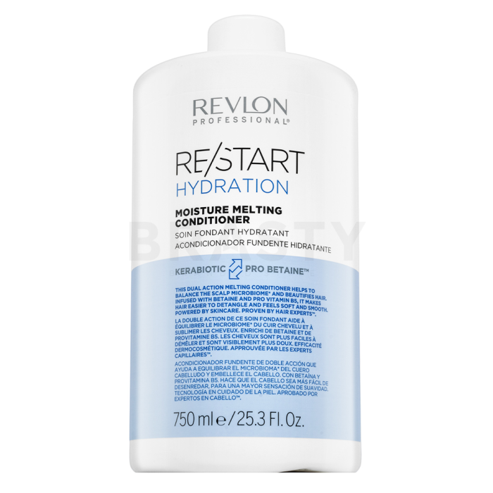 Revlon Professional Restart Hydration Moisture Melting Conditioner hydratační kondicionér pro všechny typy vlasů 750 ml