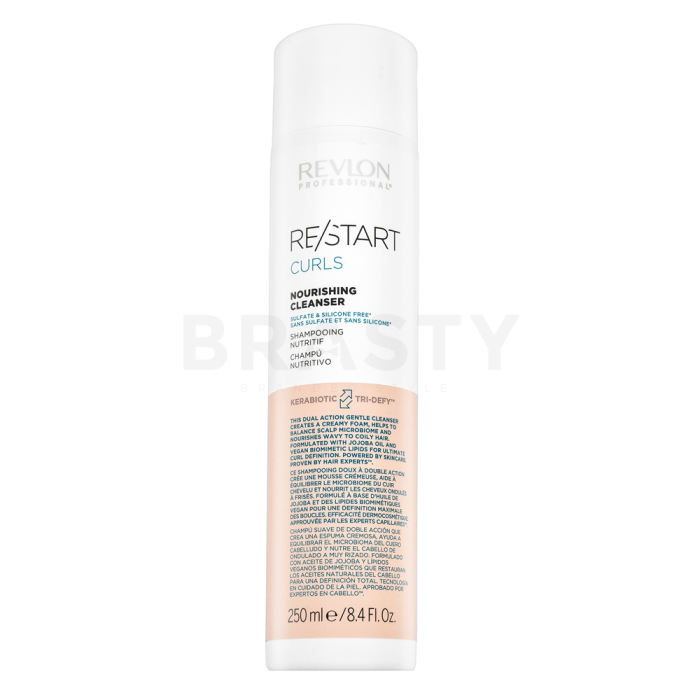 Revlon Professional Restart Curls Nourishing Cleanser čisticí šampon pro kudrnaté vlasy 250 ml