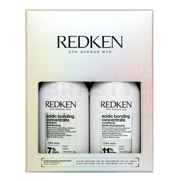 Redken Acid Bonding Concentrate Shampoo & Conditioner shampoo en conditioner voor verzwakt haar 2 x 300 ml