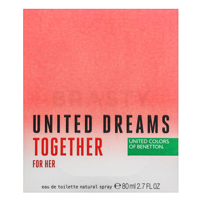 Benetton United Dreams Together For Her Eau de Toilette da donna 80 ml