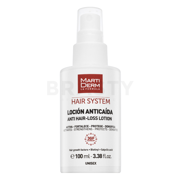 Martiderm Hair System 3GF Anti Hair-Loss Lotion грижа без изплакване Против косопад 100 ml