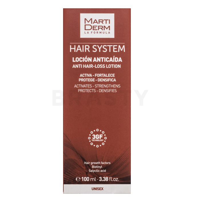 Martiderm Hair System 3GF Anti Hair-Loss Lotion грижа без изплакване Против косопад 100 ml
