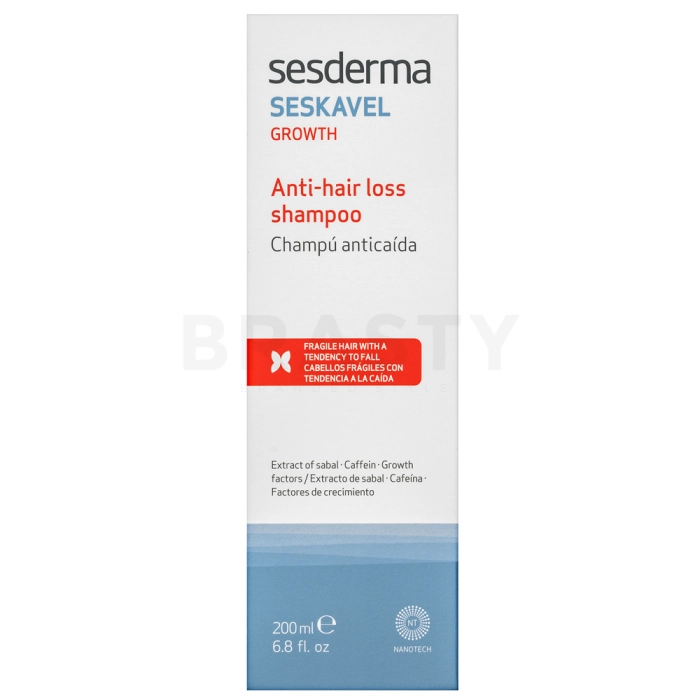 Sesderma Seskavel Growth Anti-Hair Loss Shampoo szampon wzmacniający przeciw wypadaniu włosów 200 ml