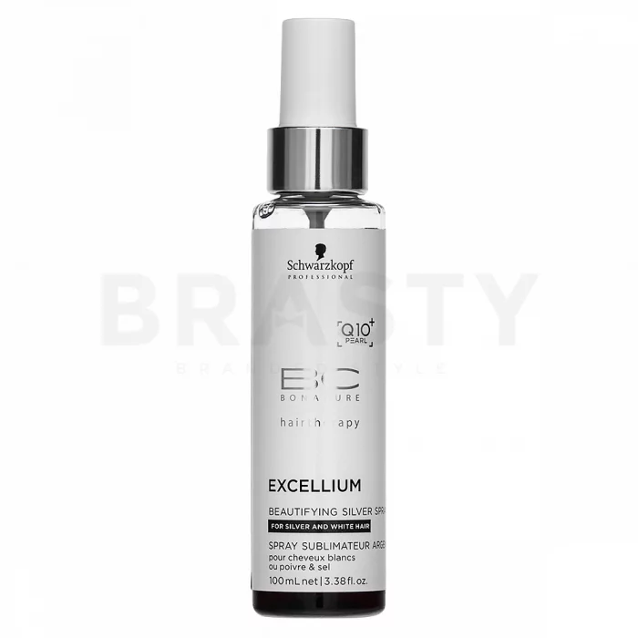 Schwarzkopf Professional BC Bonacure Excellium Beautifying Silver Spray ochranný sprej pro platinově blond a šedivé vlasy 100 ml