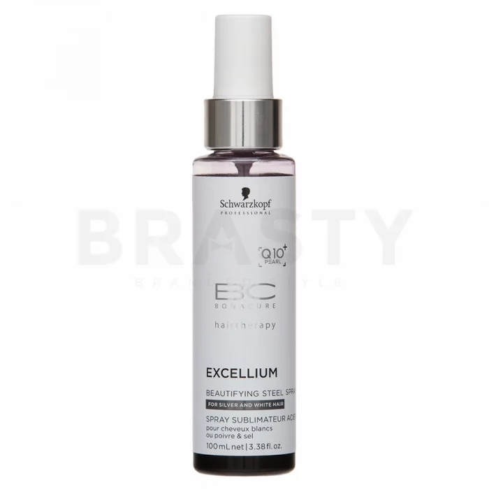 Schwarzkopf Professional BC Bonacure Excellium Beautifying Steel Spray sprej pro platinově blond a šedivé vlasy 100 ml