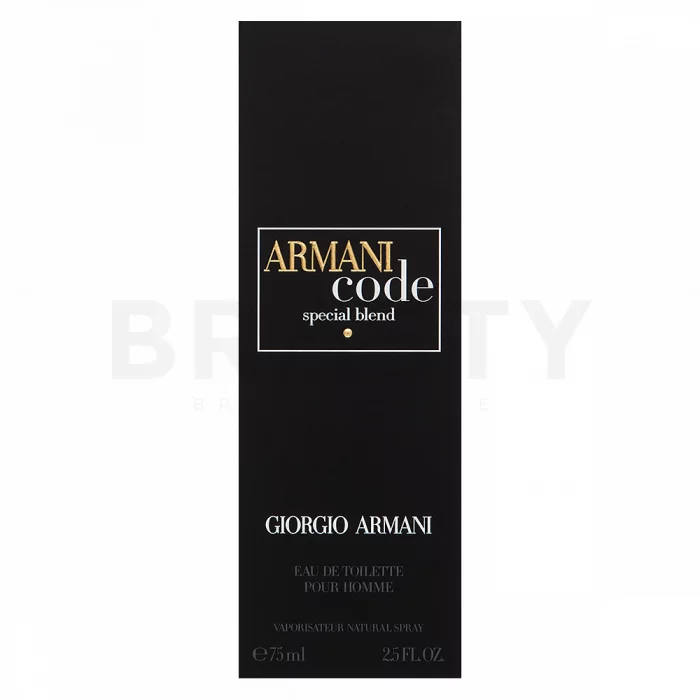 Armani (Giorgio Armani) Code Special Blend Eau de Toilette da uomo 75 ml