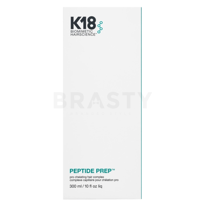K18 Peptide Prep Pro Chelating Hair Complex čistící kúra pro odstranění těžkých kovů z vlasového vlákna 300 ml