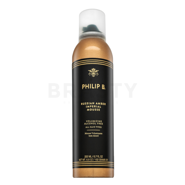 PHILIP B Russian Amber Imperial Mousse pěnové tužidlo pro objem a lesk 200 ml